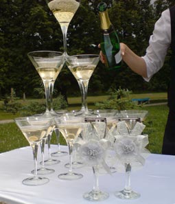 Горка шампанского в Новосибирске